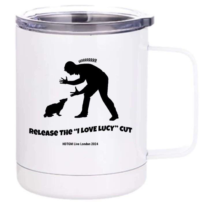 Release The I Love Lucy Cut Hdtgm London Front & Back 12oz Stainless Steel Tumbler Cup