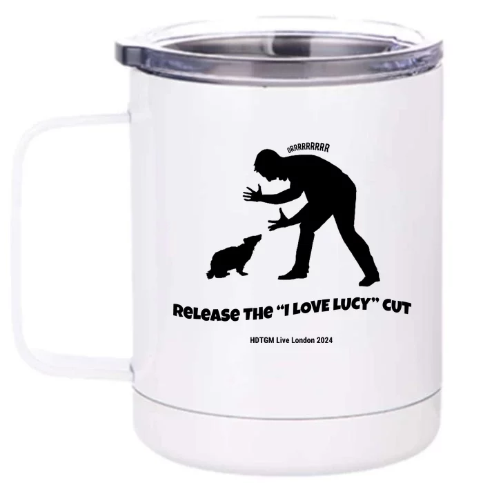 Release The I Love Lucy Cut Hdtgm London Front & Back 12oz Stainless Steel Tumbler Cup