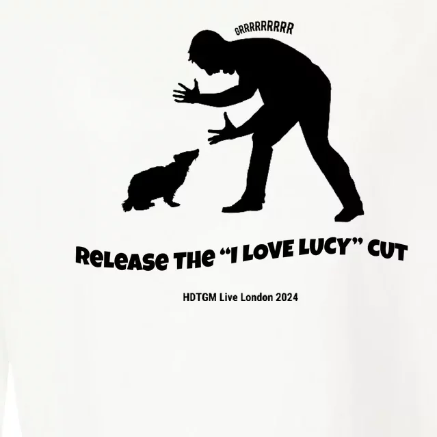 Release The I Love Lucy Cut Hdtgm London Cropped Pullover Crew