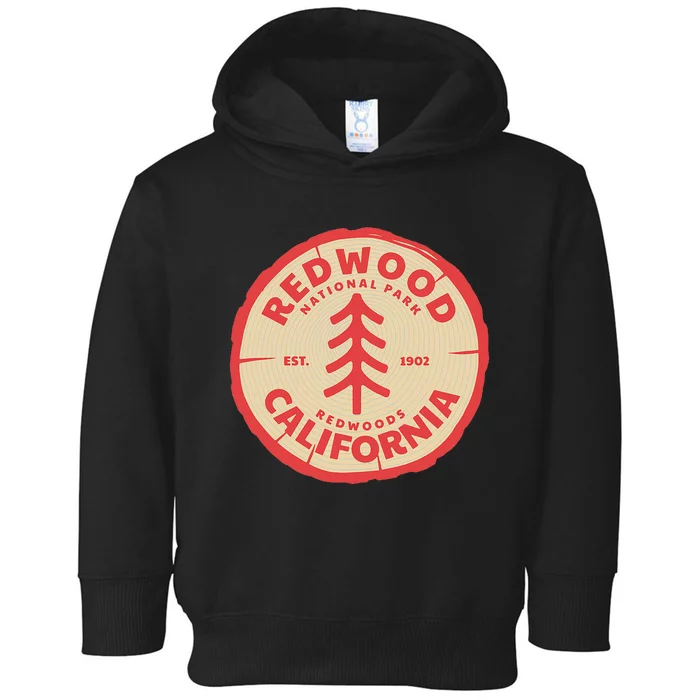 Redwood Trees In The National Forest Toddler Hoodie