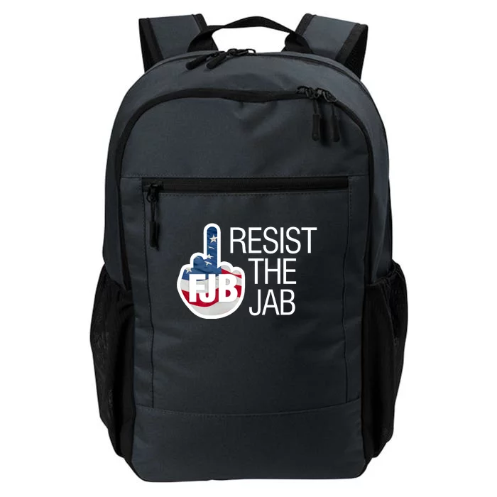 Resist The Jab Flag Logo Apparel Daily Commute Backpack