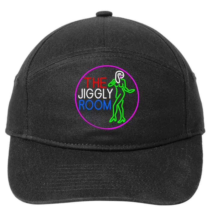 Retro The Jiggly Room 7-Panel Snapback Hat