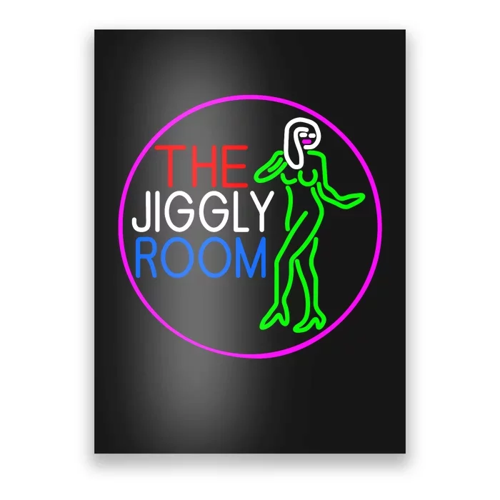 Retro The Jiggly Room Poster