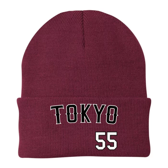 Retro Tokyo Japan Baseball Nippon Soccer Jersey Knit Cap Winter Beanie