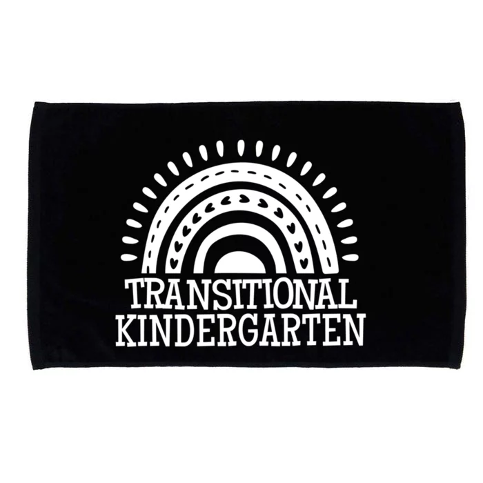 Rainbow Transitional Kindergarten Teacher Team Gift Microfiber Hand Towel