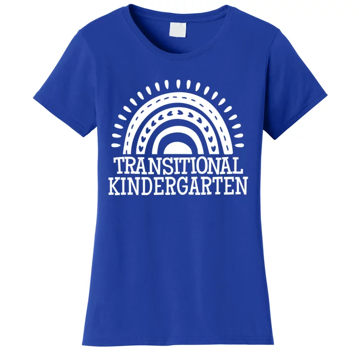 Rainbow Transitional Kindergarten Teacher Team Gift Women's T-Shirt