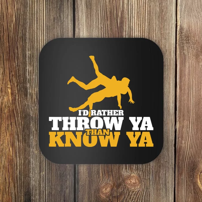 Rather Throw Know Wrestling Wrestler Coaster