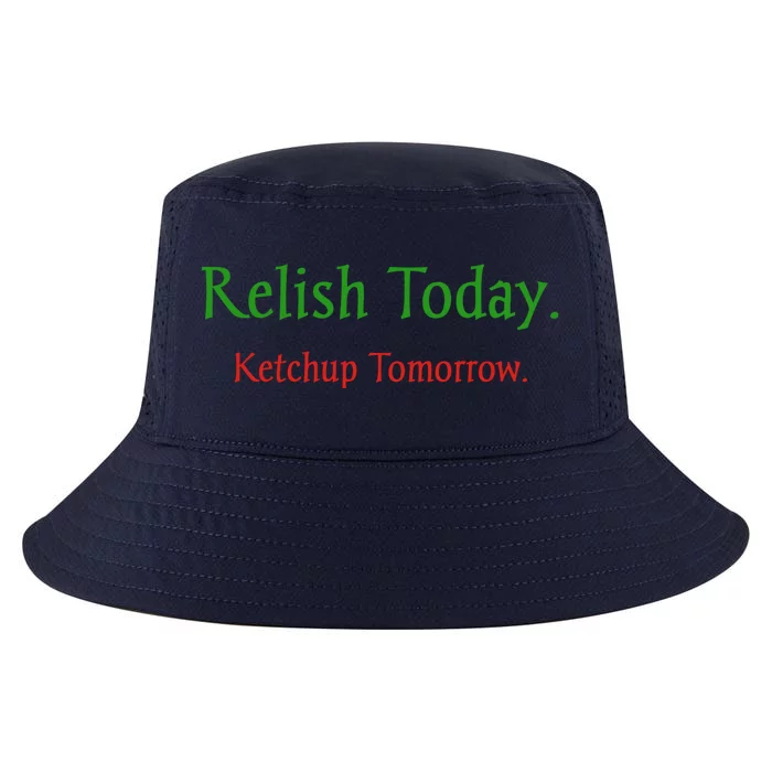 Relish Today Ketchup Tomorrow Cool Comfort Performance Bucket Hat