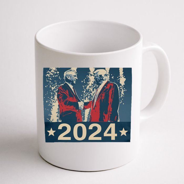 Retro Trump Kennedy President 2024 Election Republican Front & Back Coffee Mug