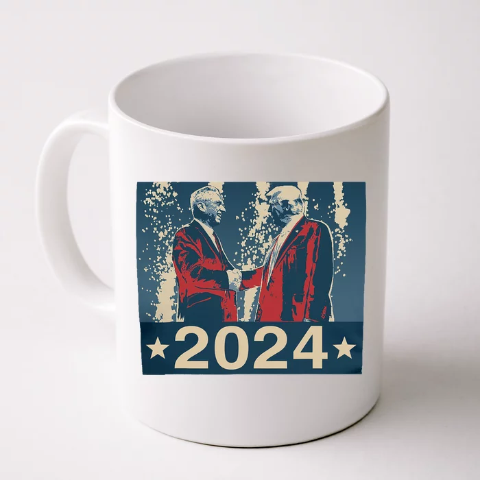 Retro Trump Kennedy President 2024 Election Republican Front & Back Coffee Mug