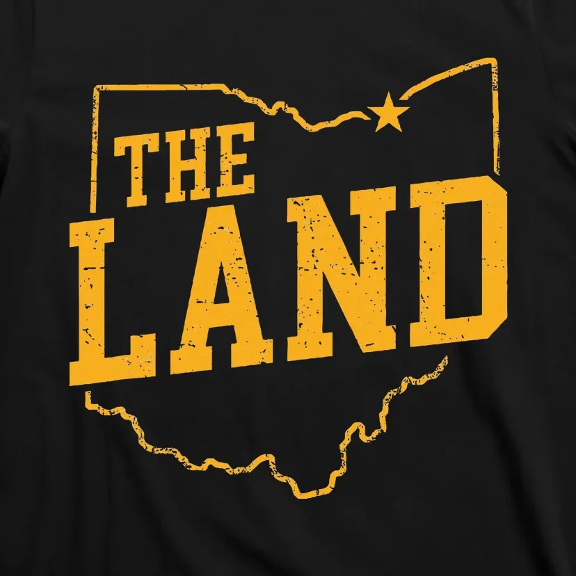 Retro The Land Cleveland Ohio Classic Throwback Souvenir T-Shirt