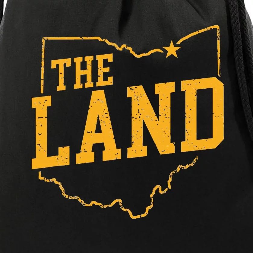 Retro The Land Cleveland Ohio Classic Throwback Souvenir Drawstring Bag