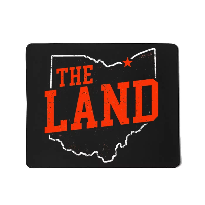 Retro The Land Cleveland Ohio Travel Souvenir Mousepad