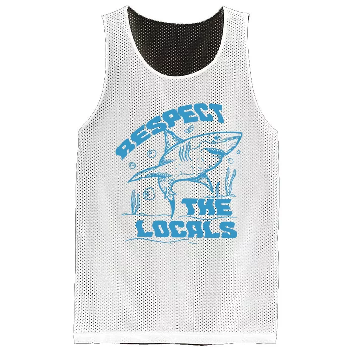 Respect The Locals Mesh Reversible Basketball Jersey Tank