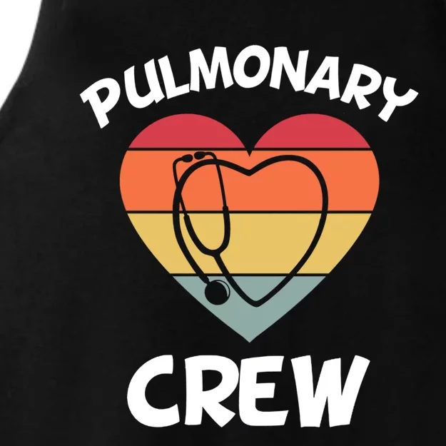 Respiratory Therapy Lung Doctor Pulmonary Crew Asthma Nurse Gift Ladies Tri-Blend Wicking Tank