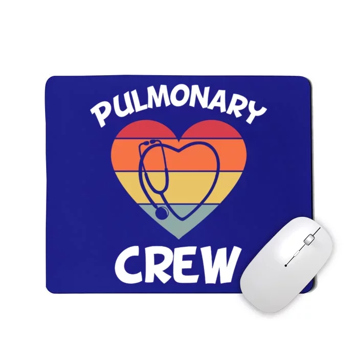 Respiratory Therapy Lung Doctor Pulmonary Crew Asthma Nurse Gift Mousepad