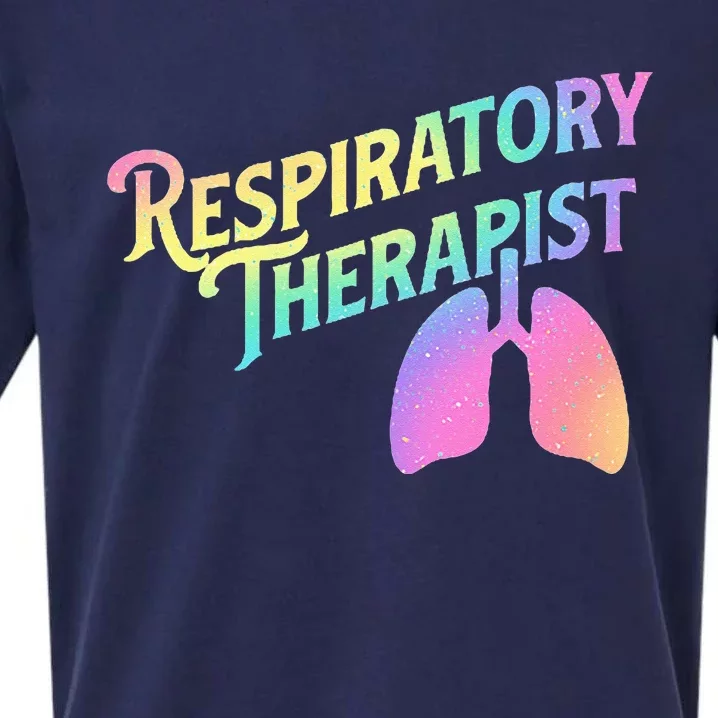 Respiratory Therapist Lung Therapy Pulmonology Nurse Week Sueded Cloud Jersey T-Shirt