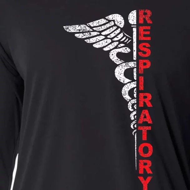 Respiratory Therapist Lung Therapy RT Lungs Pulmonology Cooling Performance Long Sleeve Crew