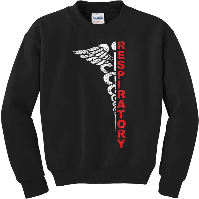 Respiratory Therapist Lung Therapy RT Lungs Pulmonology Kids Sweatshirt