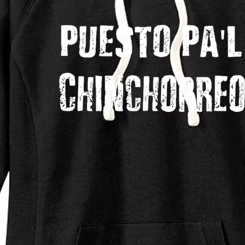 Road Trip Lover Puesto Pal Chinchorreo Puerto Rico Funny Gift Women's Fleece Hoodie