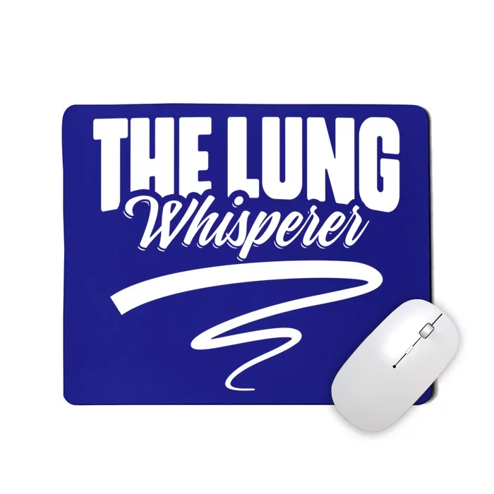 Respiratory Therapist Lung Whisperer Pulmonologist Gift Mousepad