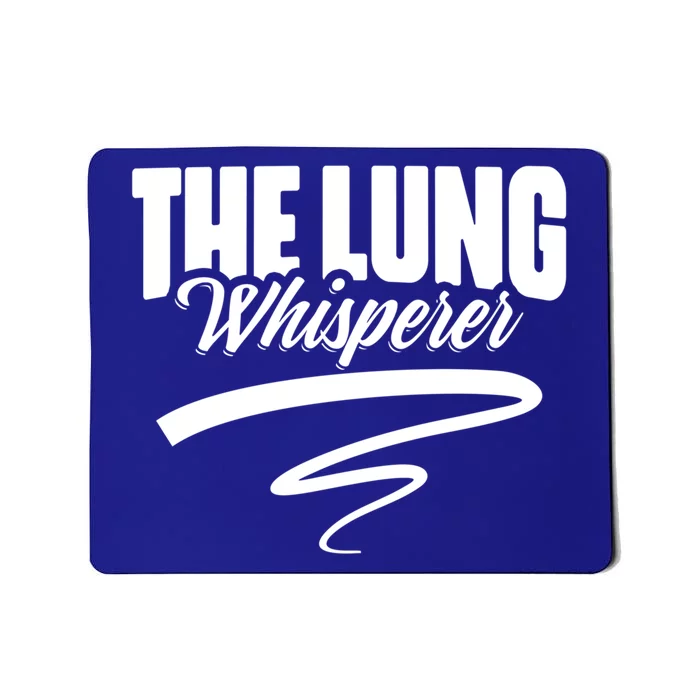 Respiratory Therapist Lung Whisperer Pulmonologist Gift Mousepad