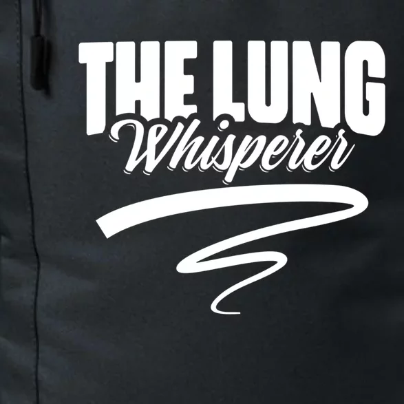 Respiratory Therapist Lung Whisperer Pulmonologist Gift Daily Commute Backpack