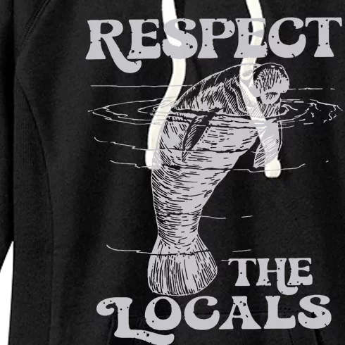 Respect The Locals Women's Fleece Hoodie