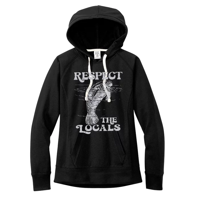 Respect The Locals Women's Fleece Hoodie