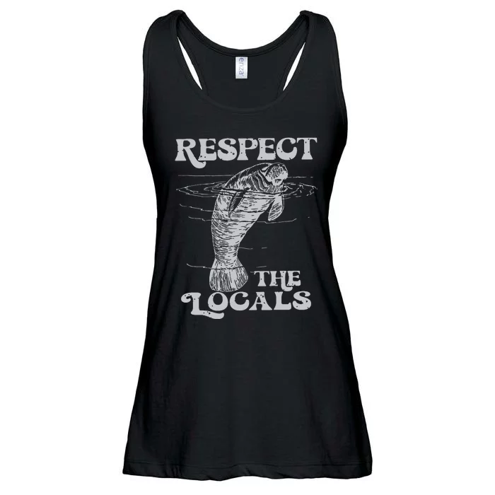 Respect The Locals Ladies Essential Flowy Tank