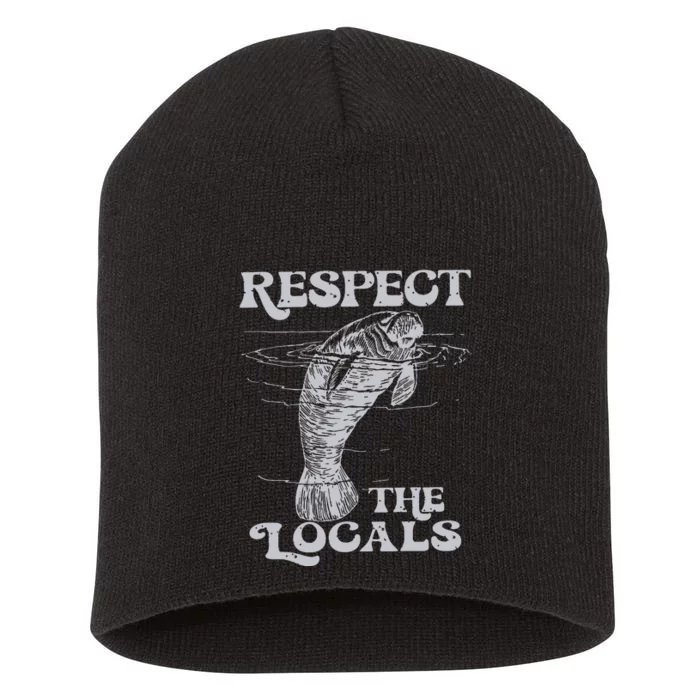 Respect The Locals Short Acrylic Beanie