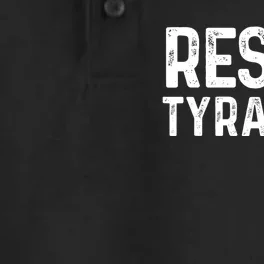 Resist Tyranny Libertarian Conservative USA Liberty Freedom Dry Zone Grid Performance Polo