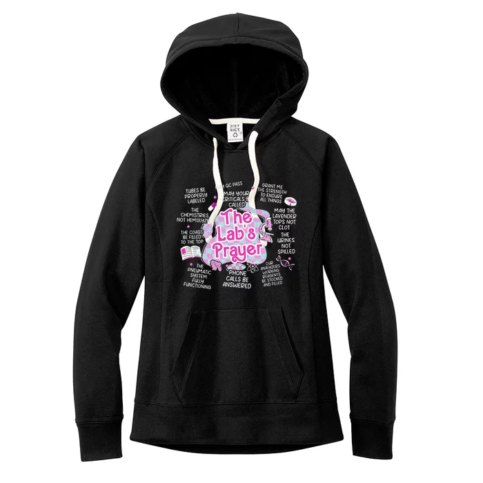 Retro The LabS Prayer Lab Week 2024 The Lab Is Everything Women's Fleece Hoodie