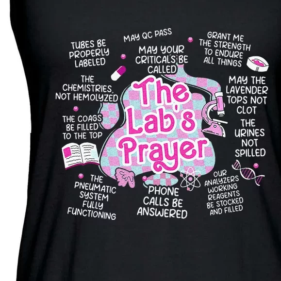 Retro The LabS Prayer Lab Week 2024 The Lab Is Everything Ladies Essential Flowy Tank