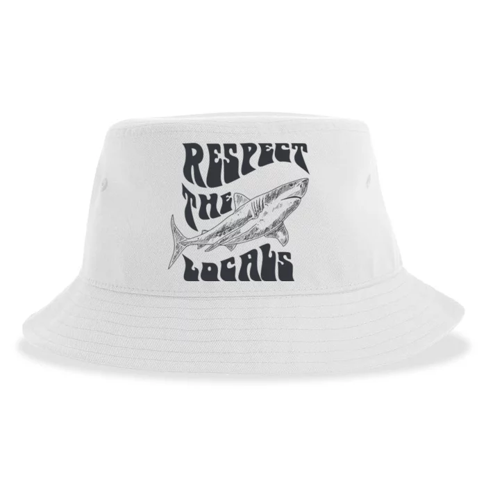 Respect The Locals Sustainable Bucket Hat