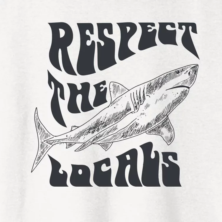 Respect The Locals Women's Crop Top Tee