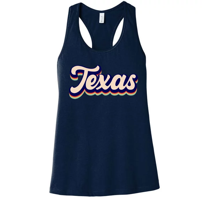 Retro Texas Logo Women's Racerback Tank