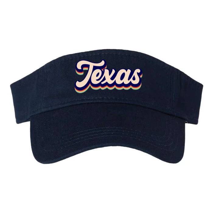 Retro Texas Logo Valucap Bio-Washed Visor