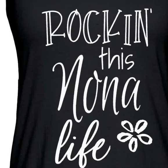 Rockin This Life Cute Nona Ladies Essential Flowy Tank