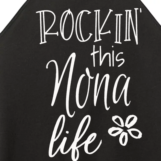 Rockin This Life Cute Nona Women’s Perfect Tri Rocker Tank