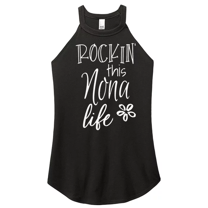 Rockin This Life Cute Nona Women’s Perfect Tri Rocker Tank