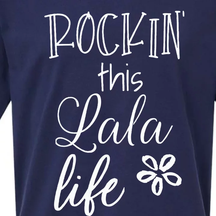 Rockin This Lala Life Special Grandma Grandmother Sueded Cloud Jersey T-Shirt