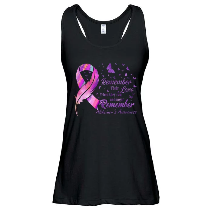 Remember Their Love Alzheimers Awareness Ladies Essential Flowy Tank