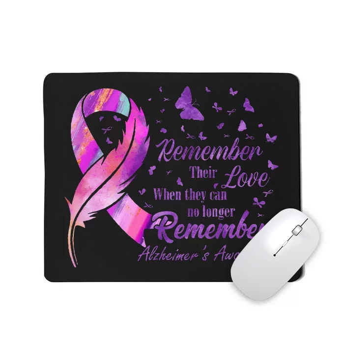 Remember Their Love Alzheimers Awareness Mousepad