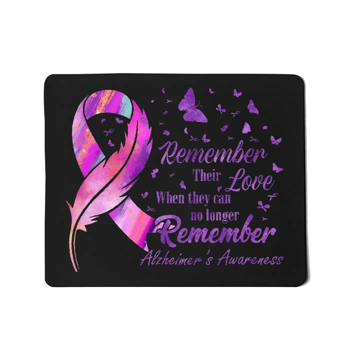 Remember Their Love Alzheimers Awareness Mousepad