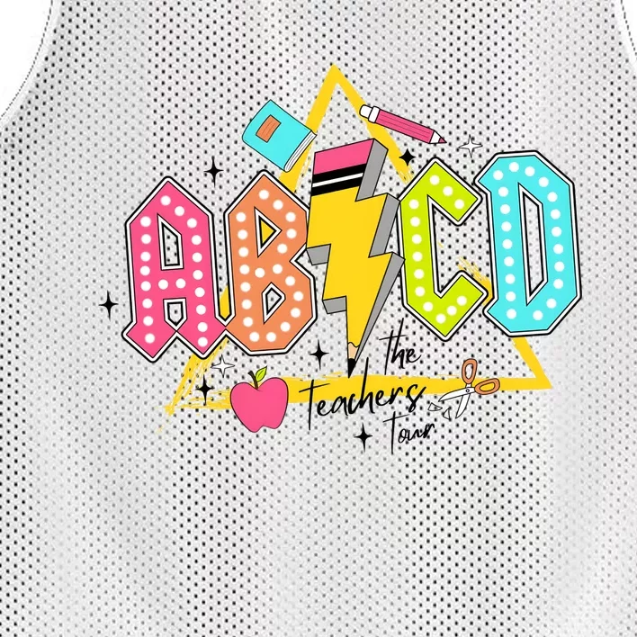 Retro Teacher Life School Student Mesh Reversible Basketball Jersey Tank