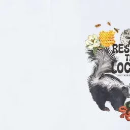 Respect The Locals Opossum Possum Skunk Raccoon Bees Honey Softstyle Adult Sport Polo