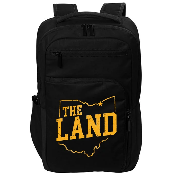 Retro The Land Cleveland Ohio Classic Throwback Souvenir Impact Tech Backpack