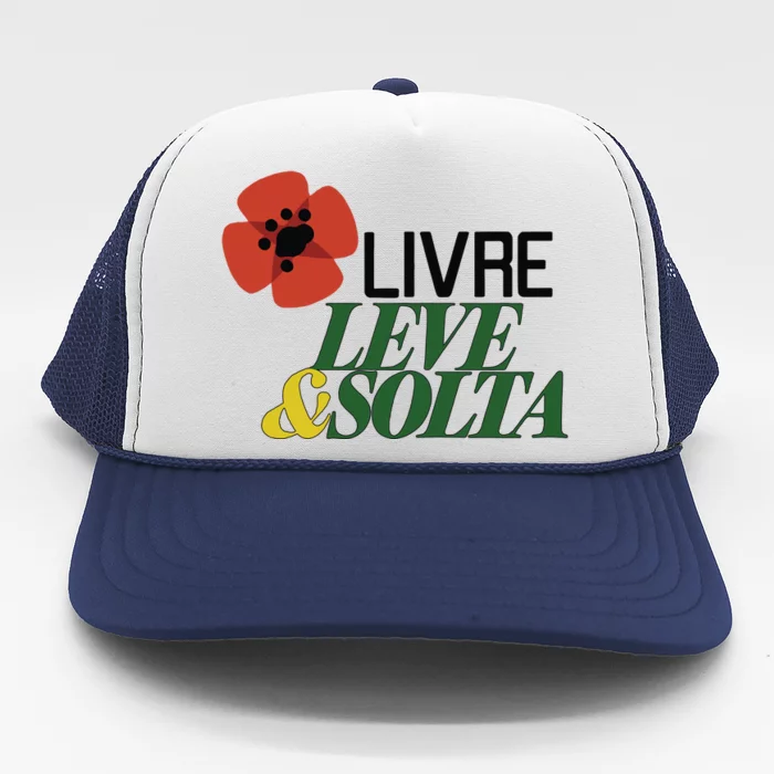 Rui Tavares Livre Leve And Solta Trucker Hat