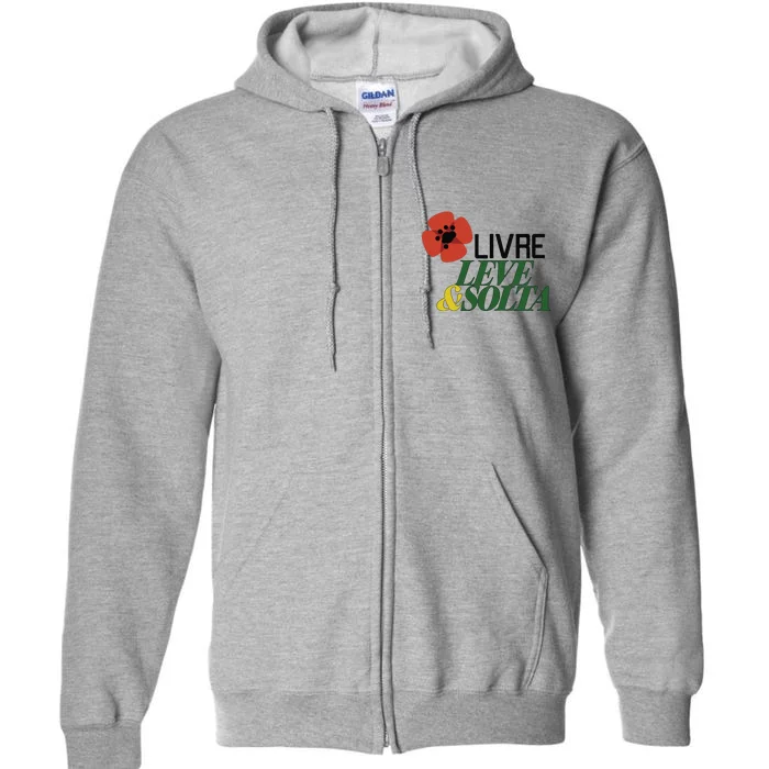 Rui Tavares Livre Leve And Solta Full Zip Hoodie